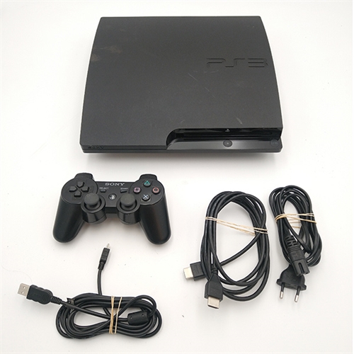 Playstation 3 Konsol - Slim 160 GB - SNR 03-27459172-5925676-CECH-3004A (B Grade) (Genbrug)